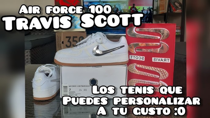 How To Spot Fake Travis Scott Air Force 1 (Sail, AF-100) - Legit Check