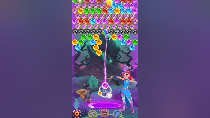 Bubble Witch Saga 2 level 1001 NO BOOSTERS 