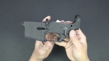 Tokyo Marui M4 MWS assembly and disassembly part 2 of 5 Lower disassembly