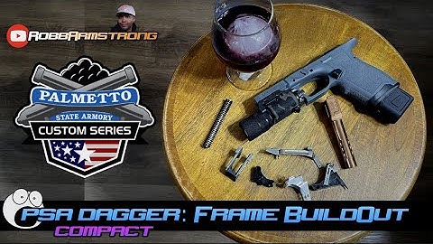 PSA Dagger Compact: Frame BuildOut 😎 | RobbArmstrong