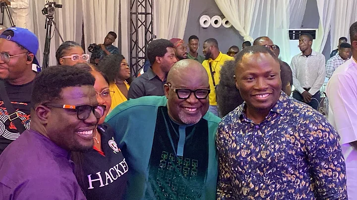 LAOLU GBENJO AT BIG BOLAJI 50TH BIRTHDAY