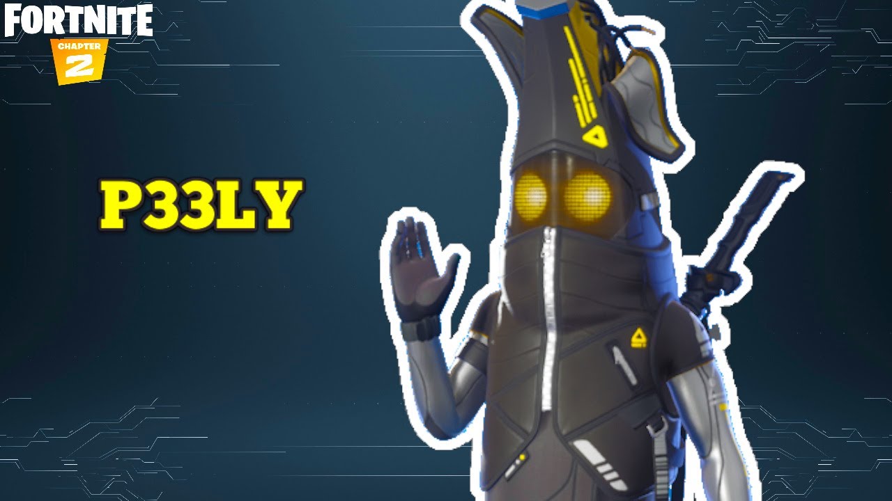 *NEW* P33LY SKIN GAMEPLAY FORTNITE TECH FUTURE PACK TECH FUTURE SET