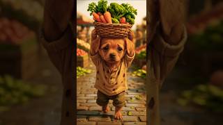 Poor Puppy Struggling In Market Heart Touching Emotional Short Story Must Watch