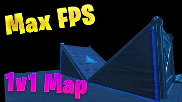 1v1 Creative Map (All Black Map/Max FPS)