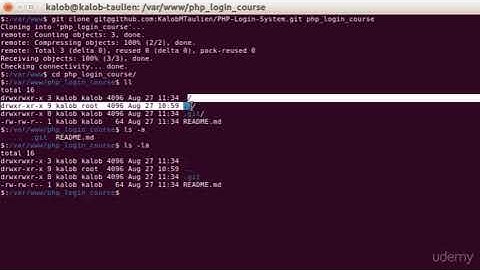 Create a PHP Login and Registration System From Scratch 2018 : Getting Started With Git