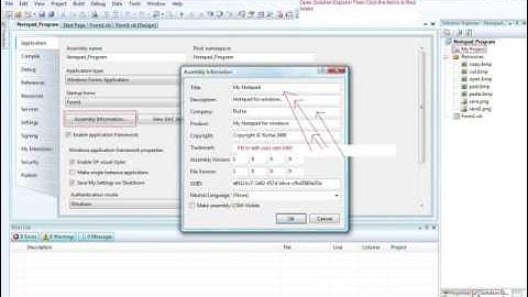 Notepad Visual Basic 2008 Totural