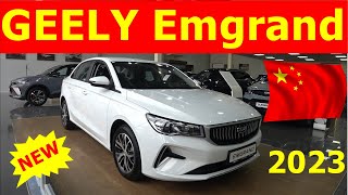 Новинка! GEELY Emgrand - все как вы любите - атмосферный мотор 122 л.с, коробка автомат, седан Обзор