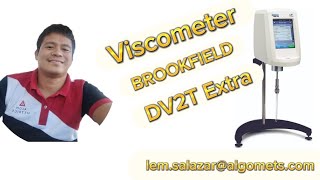 Brookfield DV2T Extra | Viscometer | Calibration | Verification | Tagalog Tutorial