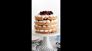 Belgian Waffle Layer Cake