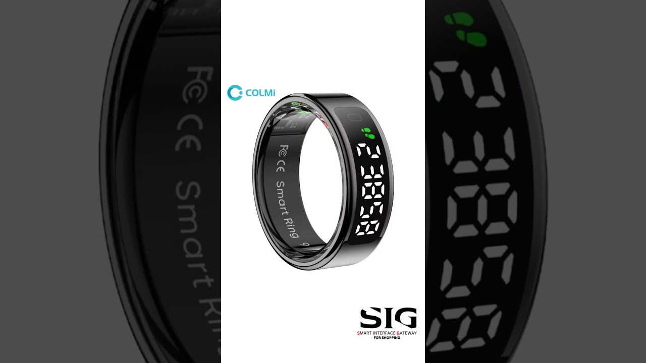 COLMI R12 Smart Ring Review: FIRST Smart Ring with a Display & Touch Screen@SmartInterfaceGateway