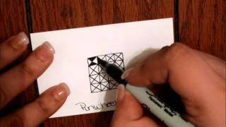 Tangle Tutorial   Pinwheels