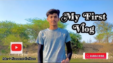 MY FIRST VLOG ❤️ || MY FIRST VIDEO ON YOUTUBE || Mr. Rehan ||