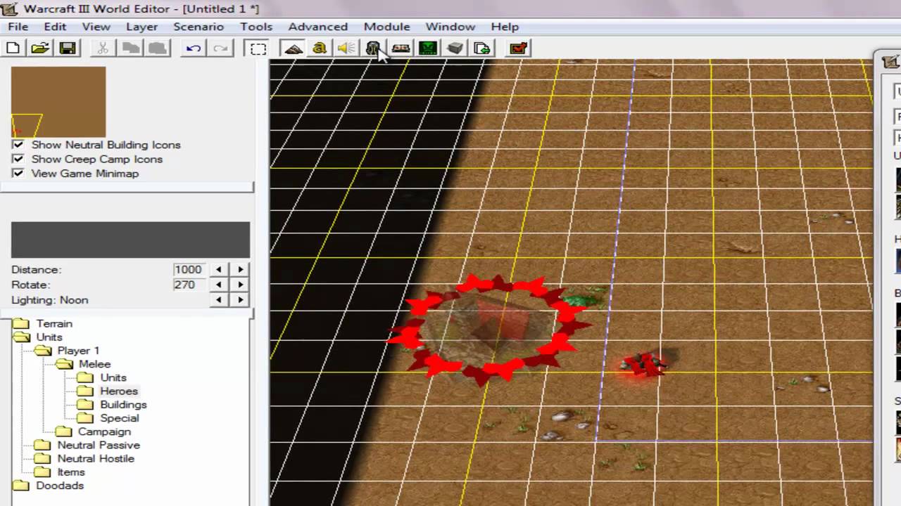 warcraft 3 world editor tutorial