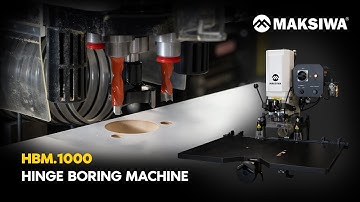 Maksiwa HBM.1000 – Hinge Boring Machine