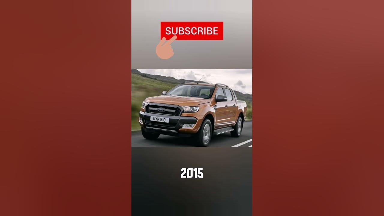 Evolution of Ford Ranger 1983-2025 #cars