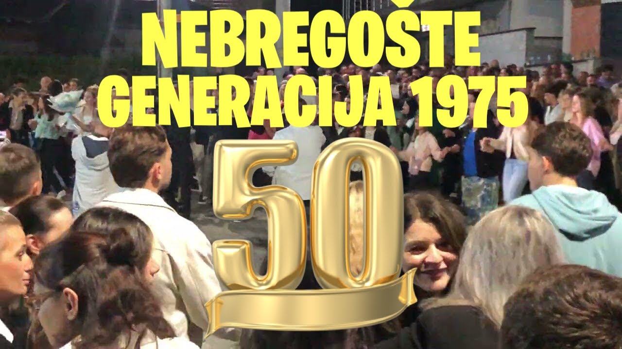Nebregošte Muzika Generacija 1975 30.07.2025