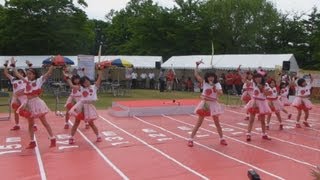 山形でサクランボの種飛ばし ご当地アイドルが歌披露