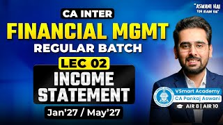 FM In-Depth Regular Batch | Target 80%+ | CA Inter FM Demo Lecture 2 - Jan 2027 / May 2027