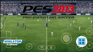 Winlator v8.0 Amod | PES 2013 | Poco x3 NFC | sd 732g | (Windows on Android)