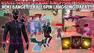 Download Lagu 41 KILL SOLO VS SQUAD SPIN KINGFISHER TROUBLE TERBARU!! HOKI BANGET 3 KALI SPIN LANGSUNG DAPAT!! MP3