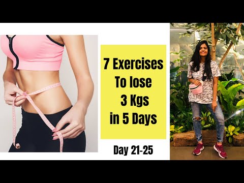 A 5 Day per week Workout Program to lose weight