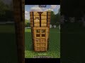 Minecraft Easy 2x1 House #minecraft #minecraftshorts #minecraftbuilding #minecrafttutorial