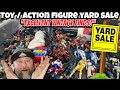 Yard Sale Action Figure Toy Hunt