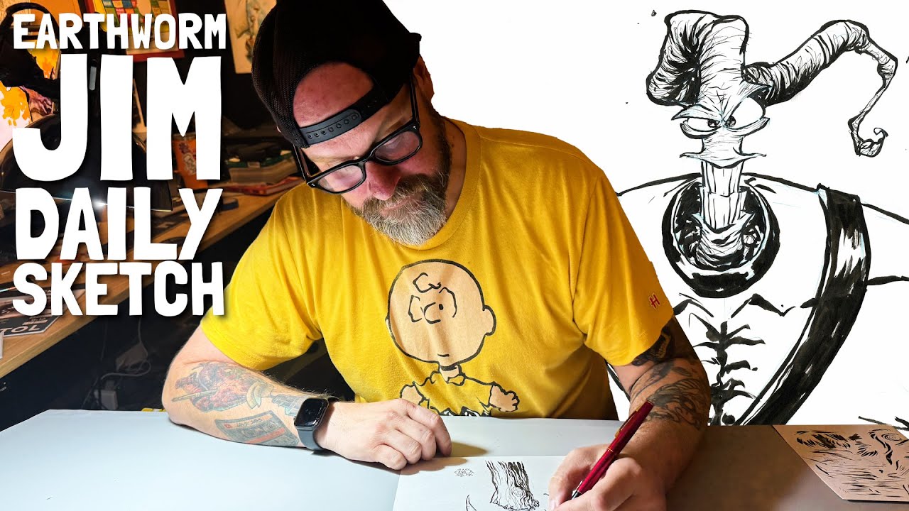 Earthworm Jim | Daily Sketch