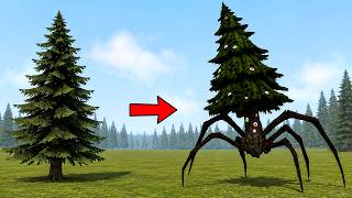 WHAT IF A TREE BECAME A TRYPOPHOBIA MONSTER! — Garry’s Mod Evolution