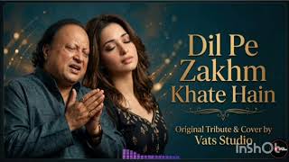Dil Pe Zakhm Khate Hain 💔🔥 | EDM Sufi Trap Remix | Nusrat Fateh Ali Khan | Heavy Bass 808 Club Mix
