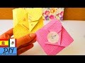 Origami: Sobre para notas pequeñas | fácil y rápido