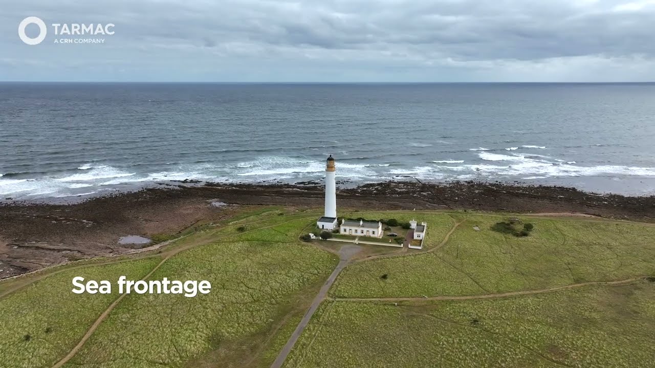 Места съемок в карьере Данбар на асфальте