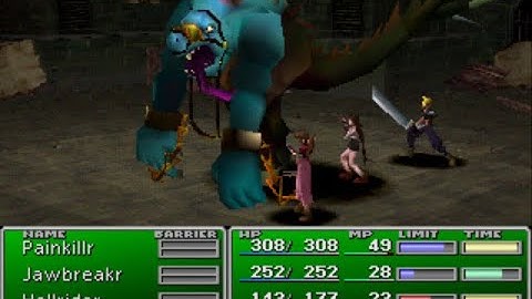 FFVII - Action Button Only Challenge [No EXP] , Part 3: Aps