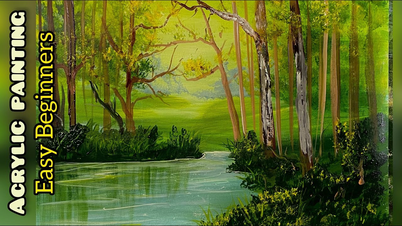 NEW Acrylic Landscape Painting for Beginners (4-week course) — Courses for  beginners and improvers