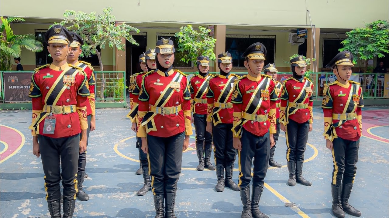 MERINDING! PASKIBRA SMPN 30 KOTA BEKASI LKBB KOBAR RAPI VIII WIDYA NUSANTARA