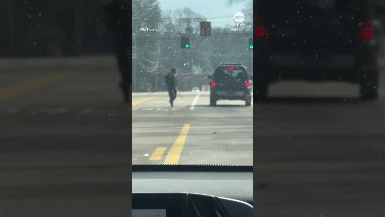 Man Attacks Vehicle With Axe In Memphis Tennessee