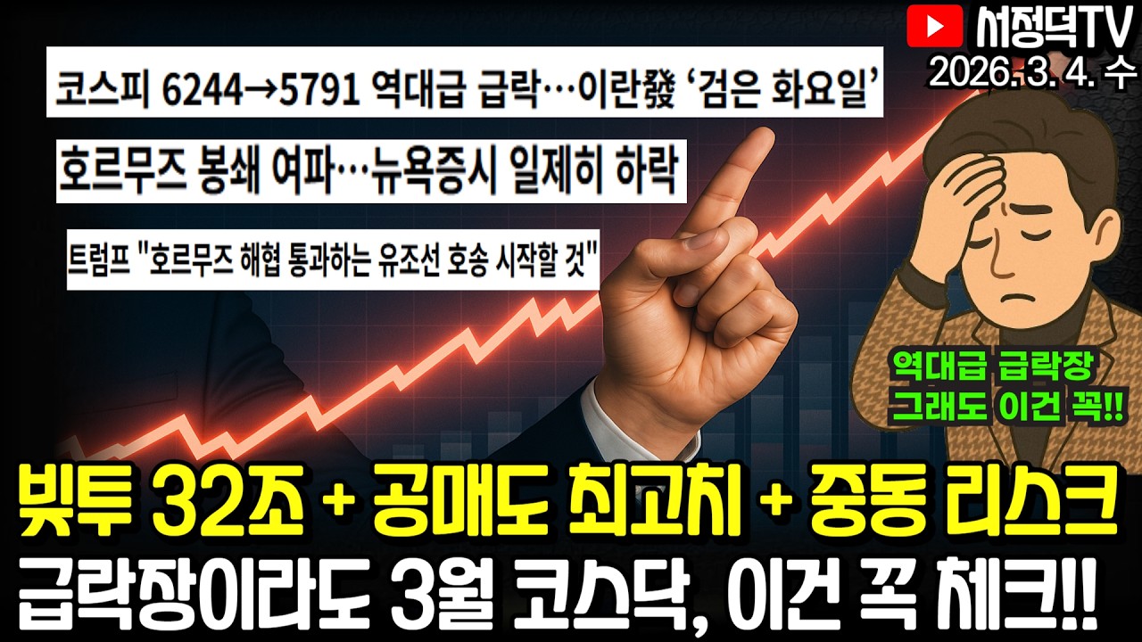 환율 한때 1,500원 돌파 / 3월 코스닥, 이걸 꼭 체크해두세요 / 트럼프, 호르무즈 해협 유조선 호송 #미국이란 #테슬라 #엔비디아 #2차전지 #에코프로 #삼전 #SK하이닉스
