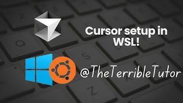 Cursor Setup in WSL, open from any WSL folder!!