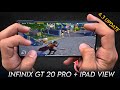 🥶 iPad View Gameplay in PUBG 4.3 Update | Infinix Gt 20 pro Pubg Test