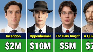 💰 Cillian Murphy Paycheck For Every Movie He Ever Made