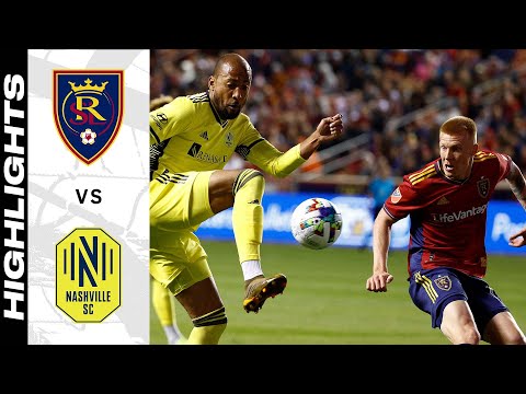 Real Salt Lake Nashville SC Goals And Highlights