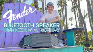 Fender Rockster Cross Bluetooth Speaker Unboxing & Review
