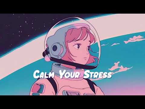 Relax In Distant Space 🪐 Calm Your Stress - 3 Hours of Lofi Hip Hop for Stress Relief 🪐 Sweet Girl