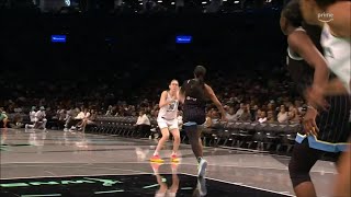 🔥 Breanna Stewart Hits A 3 + Fouled By Angel Reese | Chicago Sky vs New York Liberty