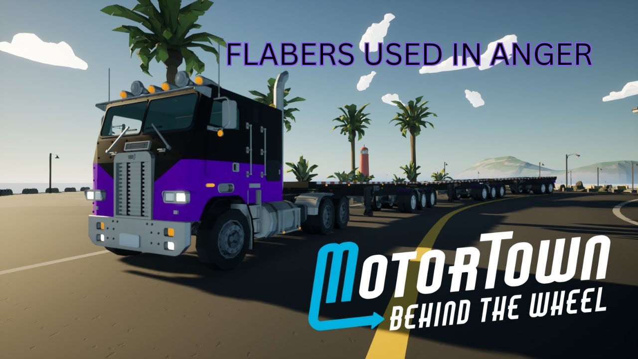 Motor Town (Closed Test): Delivering Cheese in a Road Train