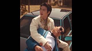 Suga's Dramatic Nose Pinch while Carrying Fainted Psy in his Arms 😱💜 Yoongi's humor on higher level