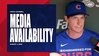 CRAIG COUNSELL: How newly acquired Cubs will impact the roster | Cubs Locker Room Sound (8/4/2026)