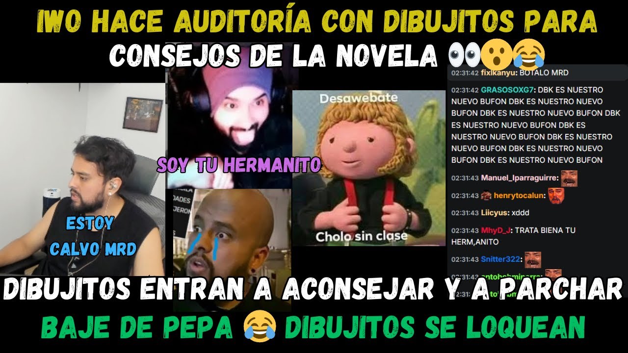 🔥 IWO HACE AUDITORÍA 🔥 PARA LA NOVELA DE LAURIWO 😮 DBK ENTRA  🤣 CONSEJOS PARA LA PELADA 😂👀 PARTE 3🔥