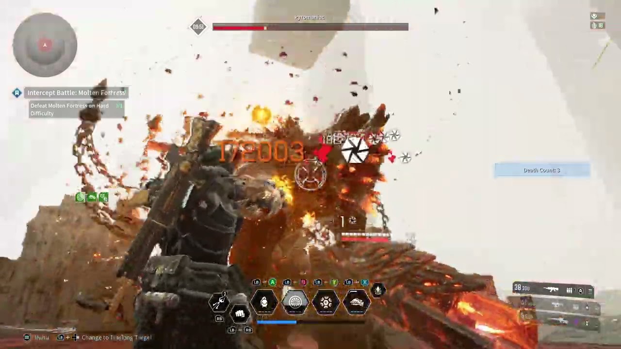 9 second hard mode Pyromaniac