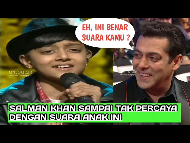 PENYANYI CILIK INDIA INI MEMBUAT SALMAN KHAN SEAKAN BINGUNG || TUJHE DEKHA class=